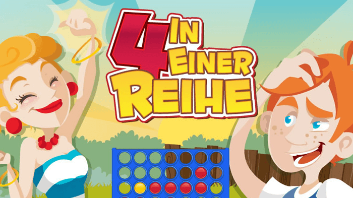 Vier in einer Reihe